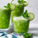 Agua de Pepino - Boissons mexicaines à base de concombre