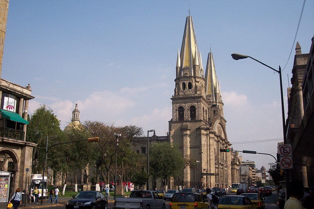 Cathédrale de Guadalajara au Mexique