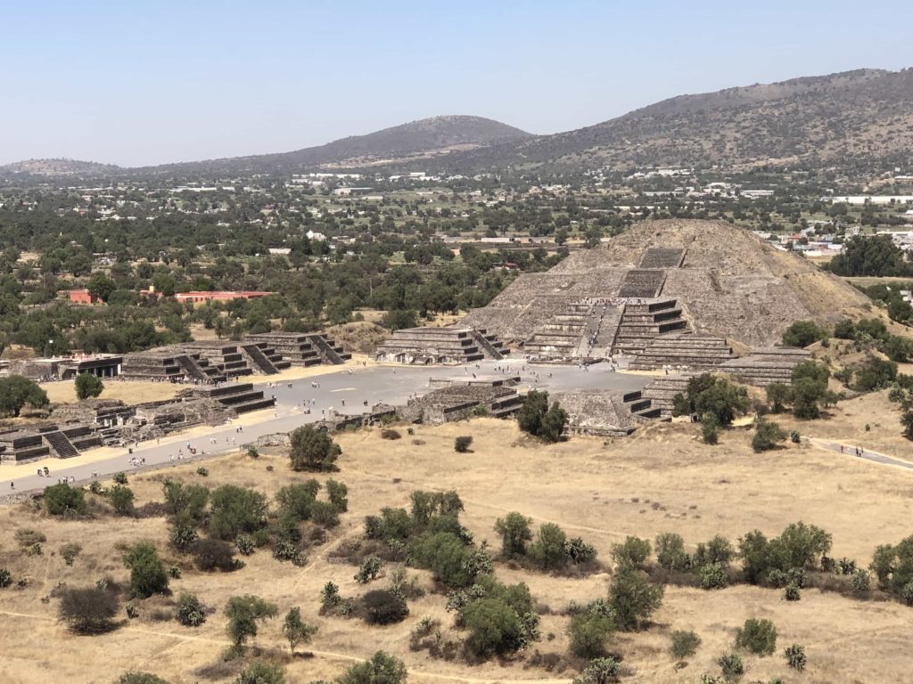 Pyramide Teotihuacan au Mexique 